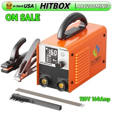 Portable 2IN1 Mini Stick Welder 110V 160Amp ARC MMA Lift TIG Welding Machine New
