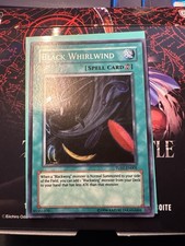 Yu-Gi-Oh Black Whirlwind TU01-EN005 Super Rare Near Mint Condition