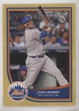 2018 Topps Big League Gold Juan Lagares #160 0j5