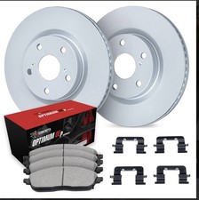 R1 Concepts Front Brake Kit – Rotors & Pads – Fits 2016–2020 Cadillac CT6