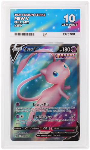 Mew V graded ACE 10 for sale on eBay
