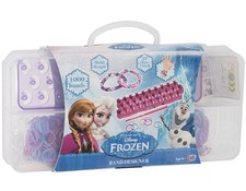 Frozen Loom Band Set for Kids – 1000 Loom Bands, Loom Board & Storage Box Disney