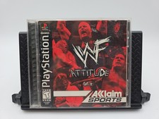 WWF Attitude (Sony PlayStation 1, 1999) *Tested & Complete* 