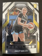 Panini 2025 Prizm WNBA Fearless Rookie Insert Hailey Van Lith #12 Chicago Sky