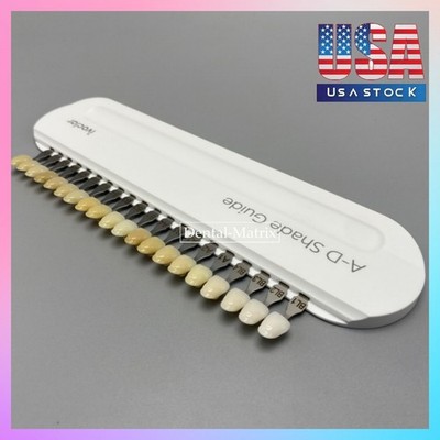 Ivoclar Vivadent Dental Teeth Bleaching Shade Guide A-D 20 Color Bleach Teeth