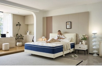 30 cm brandneu Tiefe Memory Foam Taschenfederkernmatratze 4 Fuß 6 DOPPEL 