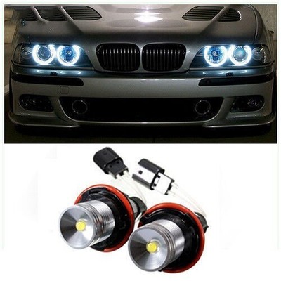 LED Eyes E53 Licht 10W E64 E63 Standlicht E60 Halo Für Lampe Weiß E39 Angel BMW