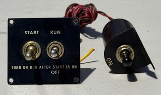 VTG Hammond M3 Organ Start | Run | On | Off Switches