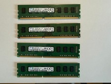Samsung 32GB Kit 4x 8GB 240Pin DDR3 1600 PC3-12800U Desktop RAM