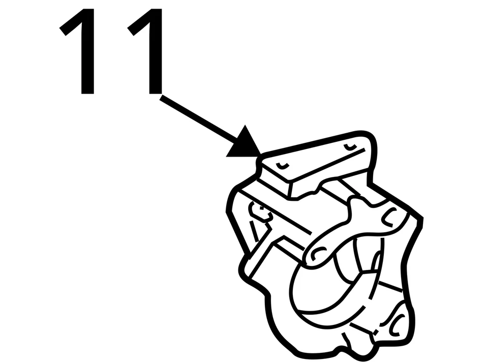Honda Accord PILOT Acura TL RL RCA TIMING SIDE Engine Mount Bracket V6 3.0 3.5 - Image 4 of 4