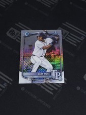 2025 Bowman Draft Dean Moss 1st Chrome Mojo Refractor (RC) #BDC-114 Rays
