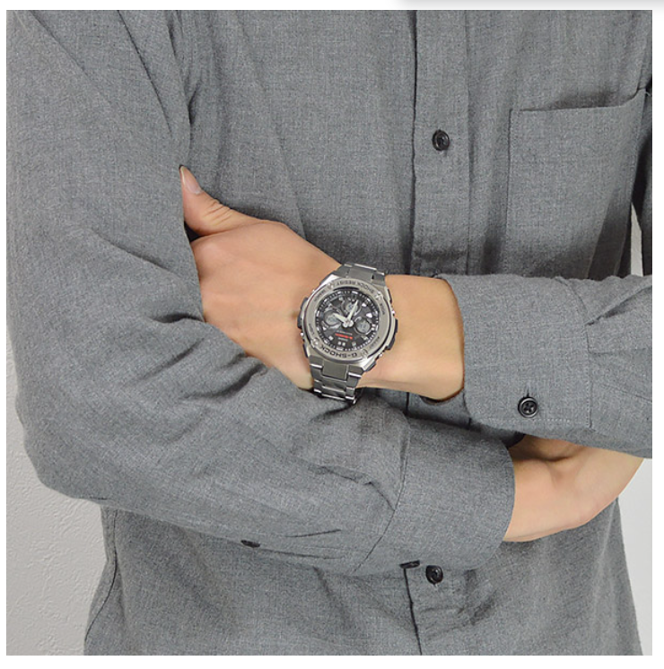 CASIO G-SHOCK GST-W310D-1AJF G-STEEL Tough Solar Multiband 6 Steel