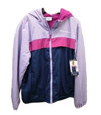 Champion Girls Windbreaker Jacket, XL 14/16- NWT