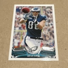 2013 Topps Zach Ertz Rookie Football Card #384 Philadelphia Eagles NFL