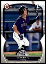 2023 Bowman #BP-77 Juan Brito Prospects