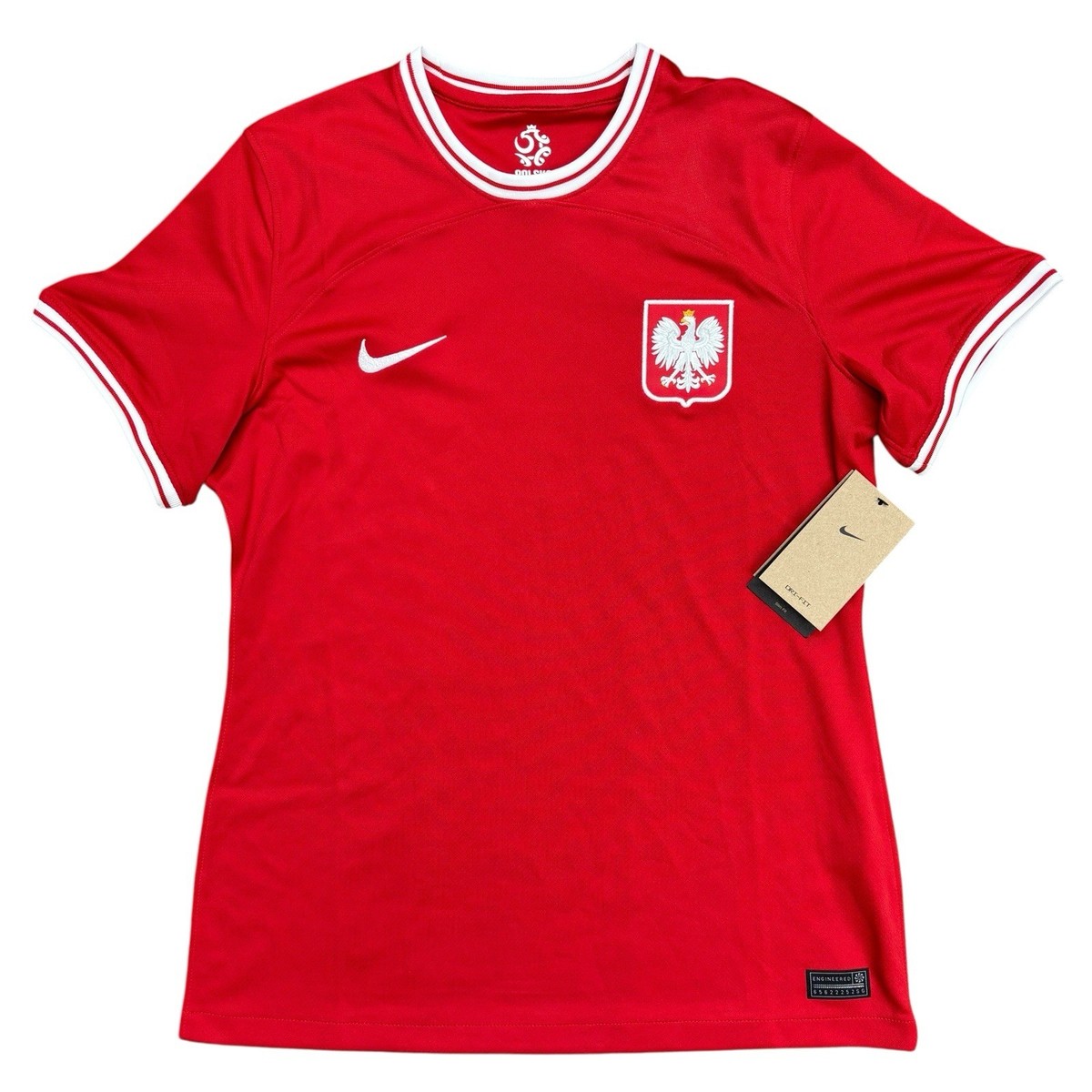 Nike Poland '23 World Cup Red Soccer Jersey, Women's Size Medium NWT  DN3557-611