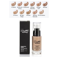 fondotinta lifting cremoso antirughe anti età curativo Cinecittà Make Up Phito