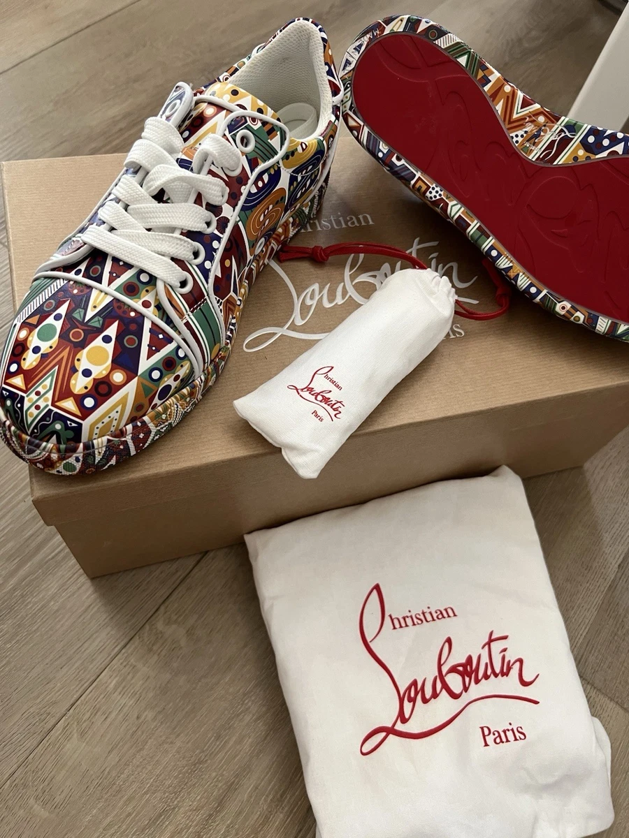 Christian Louboutin Multicolor Leather Athletic Shoes for Women