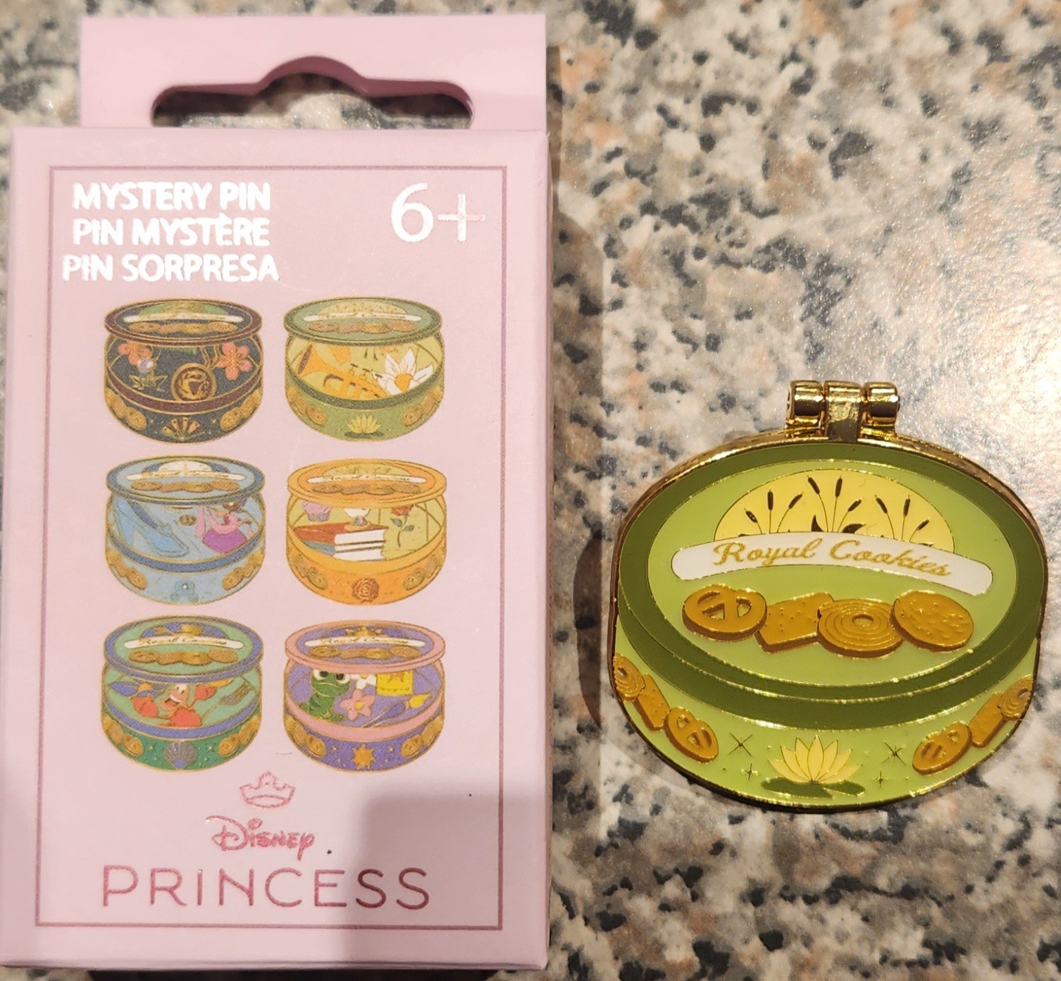 Loungefly Disney Princess Royal Cookies Hinged Blind Box Enamel Pin - Tiana