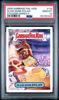 2006 Garbage Pail Kids Slam-Dunk Dylan Kobe Bryant Card PSA 10 Gem