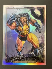 Marvel Masterpieces '92 Platinum Wolverine Rainbow Parallel #94