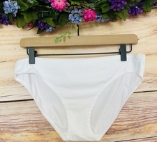 Gap Body Women  s White Organic Stretch Cotton Bikini Underwear Size XL NWT