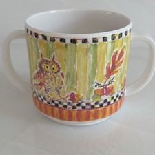 MacKenzie - Childs Owl Cup Enamelware Replacement Toddler