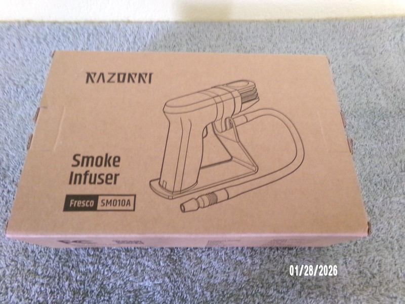 RAZONNI Smoking Gun Wood Smoke Infuser Starter Smoker Machine SM010A
