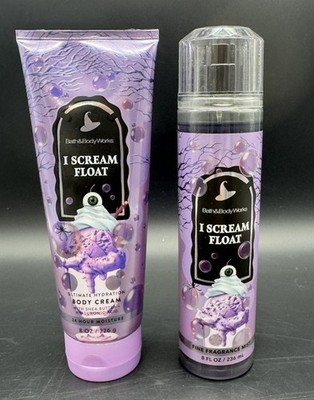 Bath & Body Works I Scream Float Body Cream & Fine Fragrance Mist Set