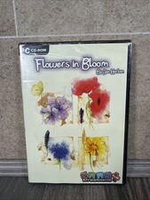 Flowers In Bloom , PC Arts Crafts CD ROM By Jan Harbon - Brand New Sealed