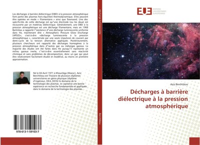 Aziz Berchtikou | Décharges à barrière diélectrique à la pression atmosphérique