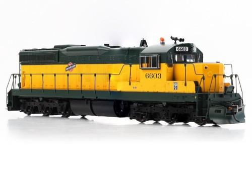 Rapido ~ Escala HO ~ Chicago y North Western ~ SD9 #6605 ~ DC/Silencioso ~ 050219 | Zustand: New