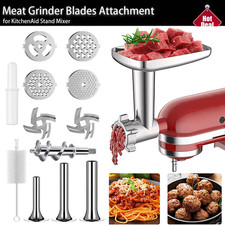 Kitchen Food Meat Grinder Sausage Stuffer Attachment For Kitchen-Aid Stand Mixer