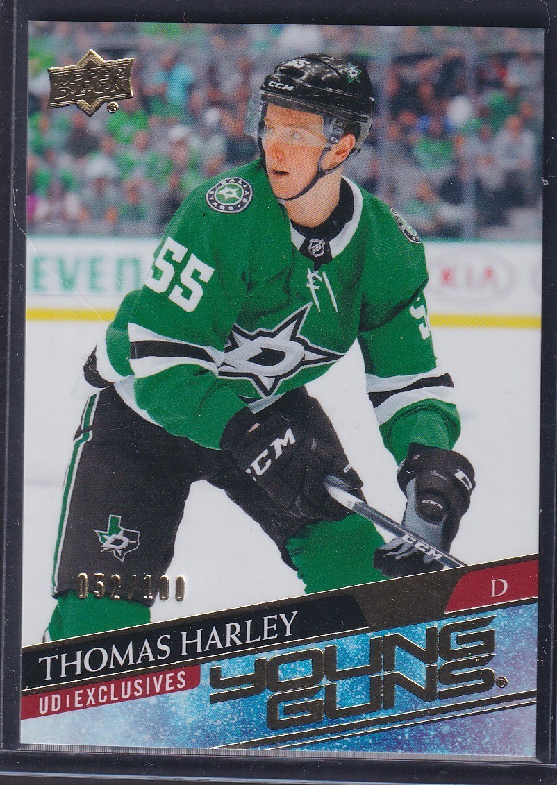 THOMAS HARLEY - 2020 Upper Deck Young Guns EXCLUSIVES #227, /100