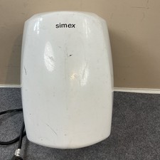 Simex MSBA 1500W Automatic Hand Dryer Working But Sensor Faulty IP23
