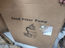 10 Sand Filter with 1/3HP Pool Pump for Above...