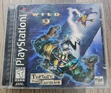 Wild 9 (Sony PlayStation 1, 1998) Complete CIB w/ Manual Tested 