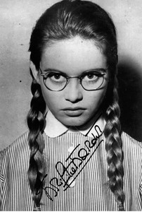 Brigitte Bardot Signed Beautiful Autographed Childhood Photo Super Sexy Rare