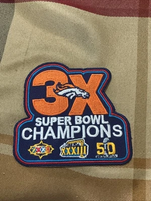 Denver Broncos 🌟🌟 Iron On Patch - Image 1 of 4