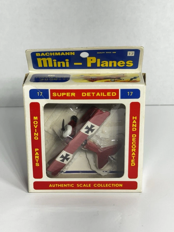 Bachmann Mini-Planes - FOKKER DR-1 #17 Red Baron 8317:69 - Image 2 of 4