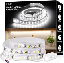 Hardwired under Cabinet Lighting for Kitchen,24Inch120V Wired Undercounter Led S