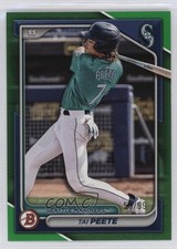 2024 Bowman Draft Green /99 Tai Peete #BD-194 14md