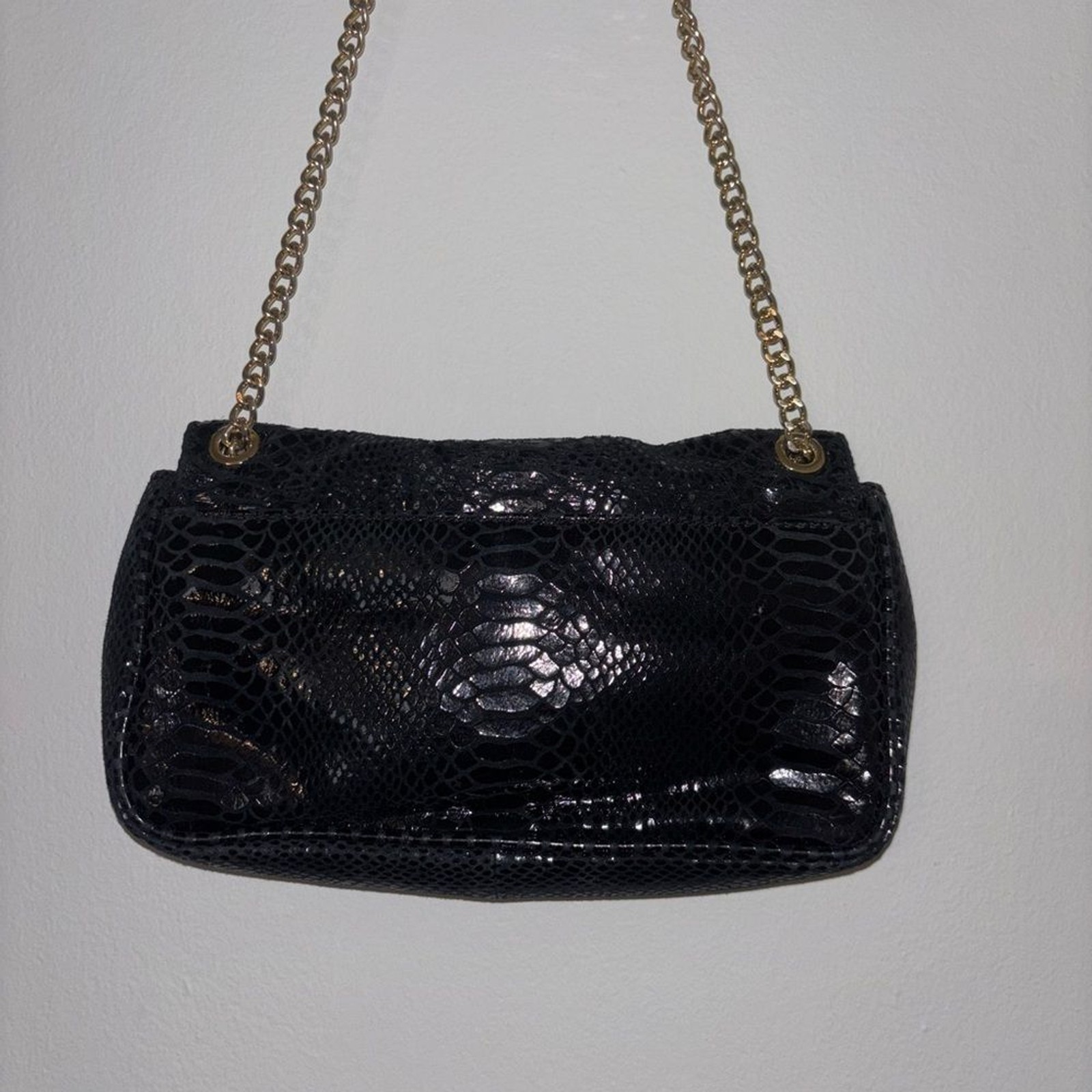 Michael Kors Python Embossed Hamilton Flap Should… - image 7