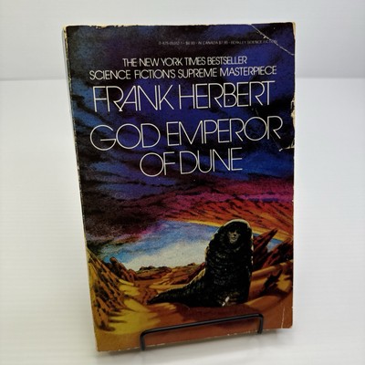 Frank Herbert God Emperor of Dune Berkley Trade Paperback Edition 1982