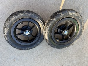 Baby Jogger City Mini GT Stroller Rear Wheel Tire Replacement Set Of 2 GUC!