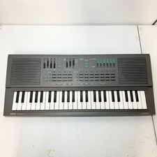 Yamaha PortaSound PSS-460 Keyboard Synthesizer 1980s Tested w/ power adapter 