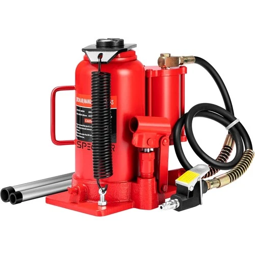 20 Ton Air Hydraulic Bottle Jack 44,000lbs Heavy Duty Truck Trailer Auto Repair