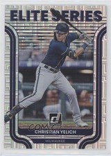 2022 Panini Donruss Elite Series Vector Christian Yelich #ES-2 0w6