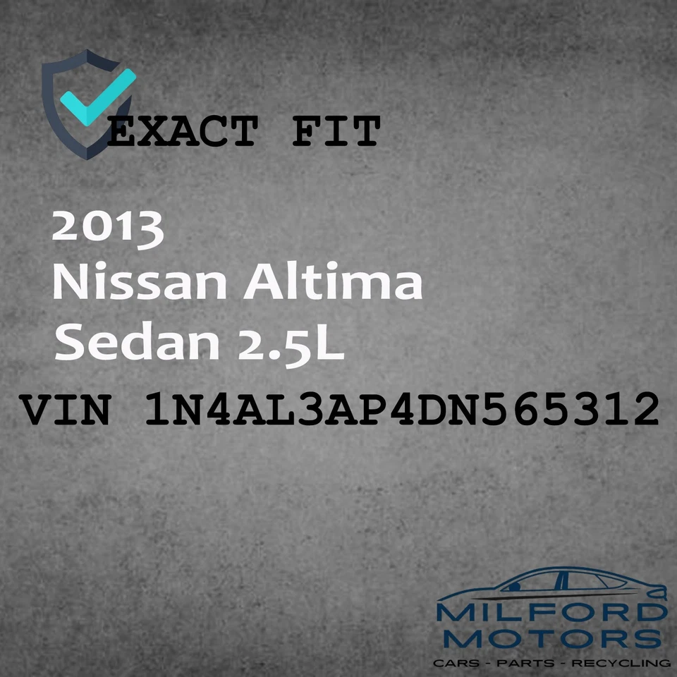 Cabezal/grupo velocímetro instrumento usado - Nissan Altima 2013 sedán 2,5 L (40 k K) Foto 4 de 4