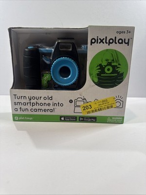 Pixl Toys Orange Pixlplay Camera Turn Your Smartphone Into A Fun Camera OPEN BOX
